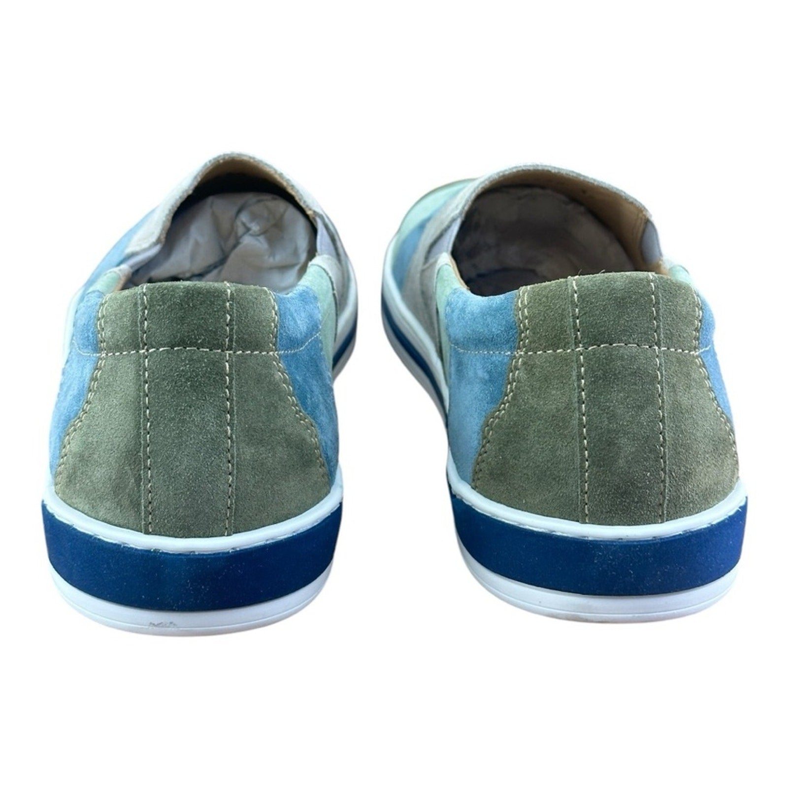 Galizio Torresi Slipper Men’s suede Green Casual shoes Size US 9|42 EU.