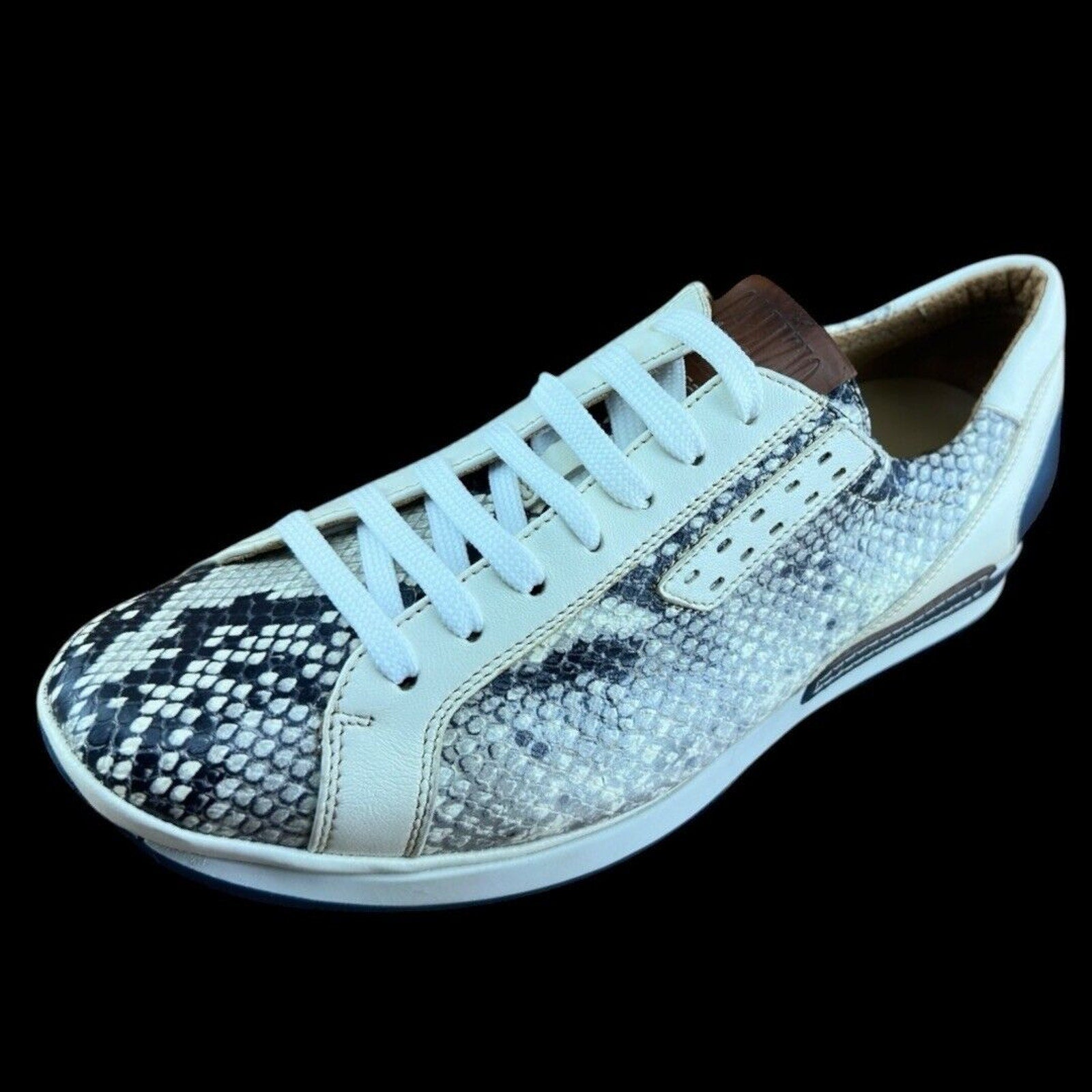 Galizio Torresi Sneaker Men 1198 python Leather Sneakers.