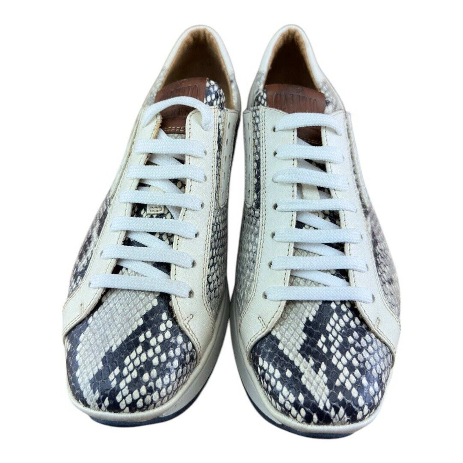 Galizio Torresi Sneaker Men 1198 python Leather Sneakers.