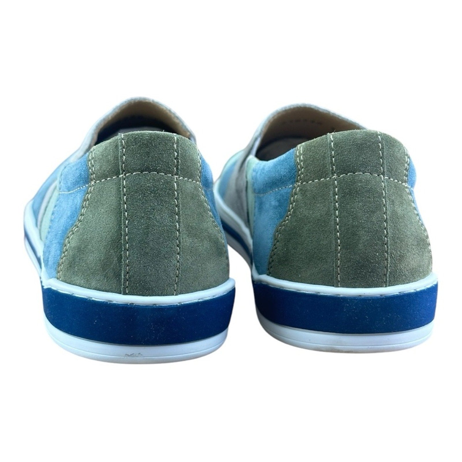Galizio Torresi Slipper Men’s suede Green Casual shoes Size US 9|42 EU.
