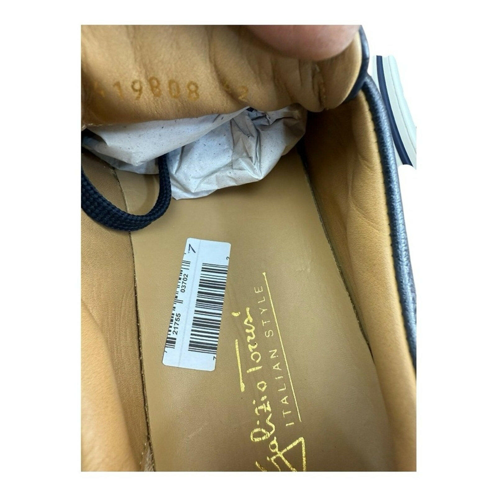 Galizio Torresi Leather Sneakers Men.