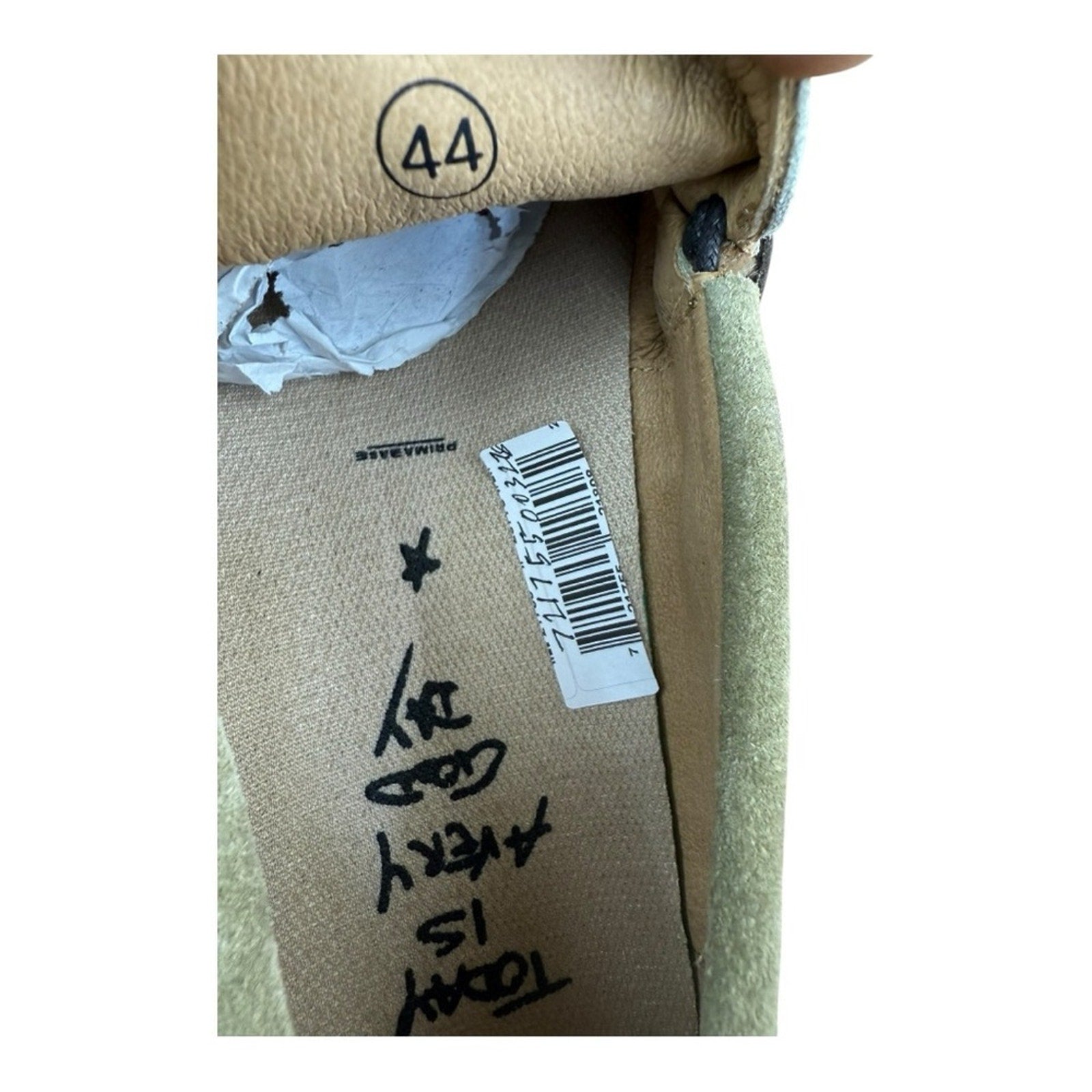 Primabase Fashion Mocassin Suede Super Sottile Casual Shoes Size 11 44 EU.
