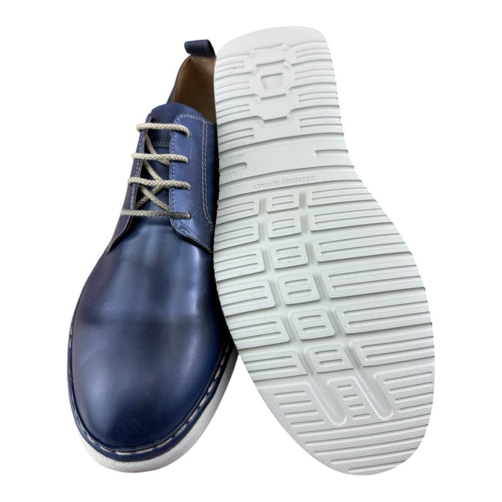 Galizio Torresi Sneaker casual shoes Navy Blue.