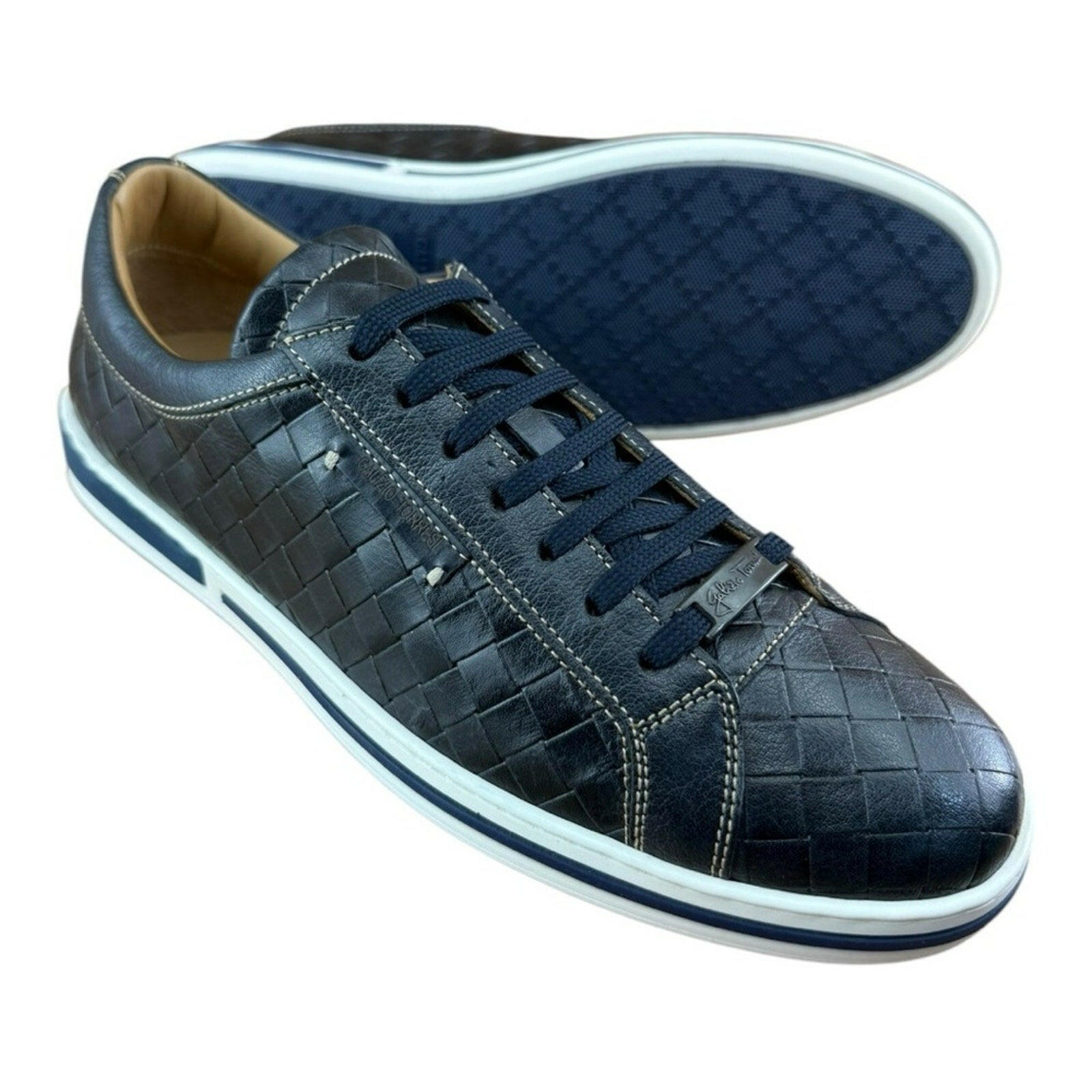 Galizio Torresi Leather Sneakers Men.