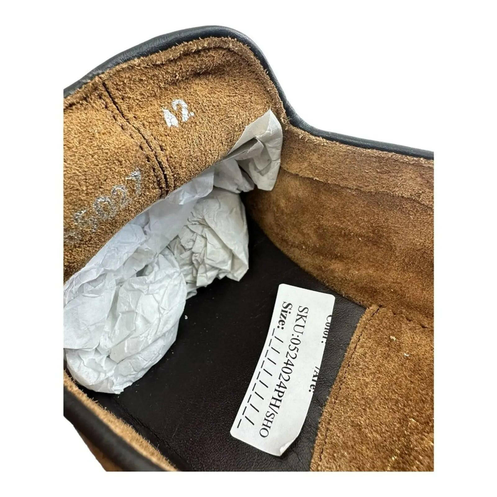 ALEXANDER HOTTO Vintage Effect Double Monk strap Loafer (Men's ).