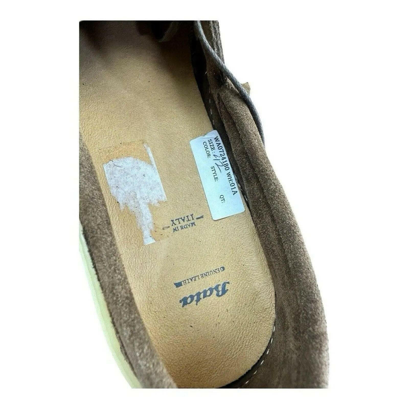 Bata Genuine Suede Boat Sneaker Men.