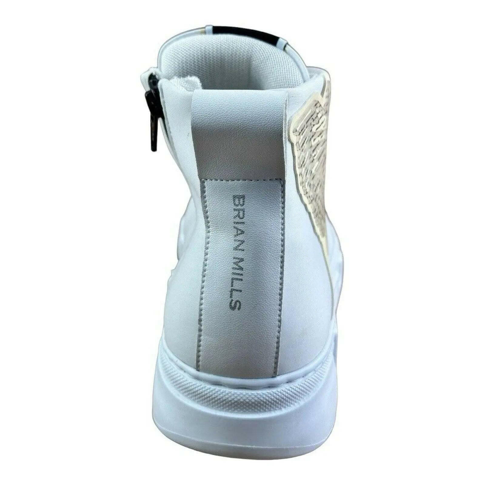 BRIAN MILLS Eagle High top Fashion Sneakers Men.