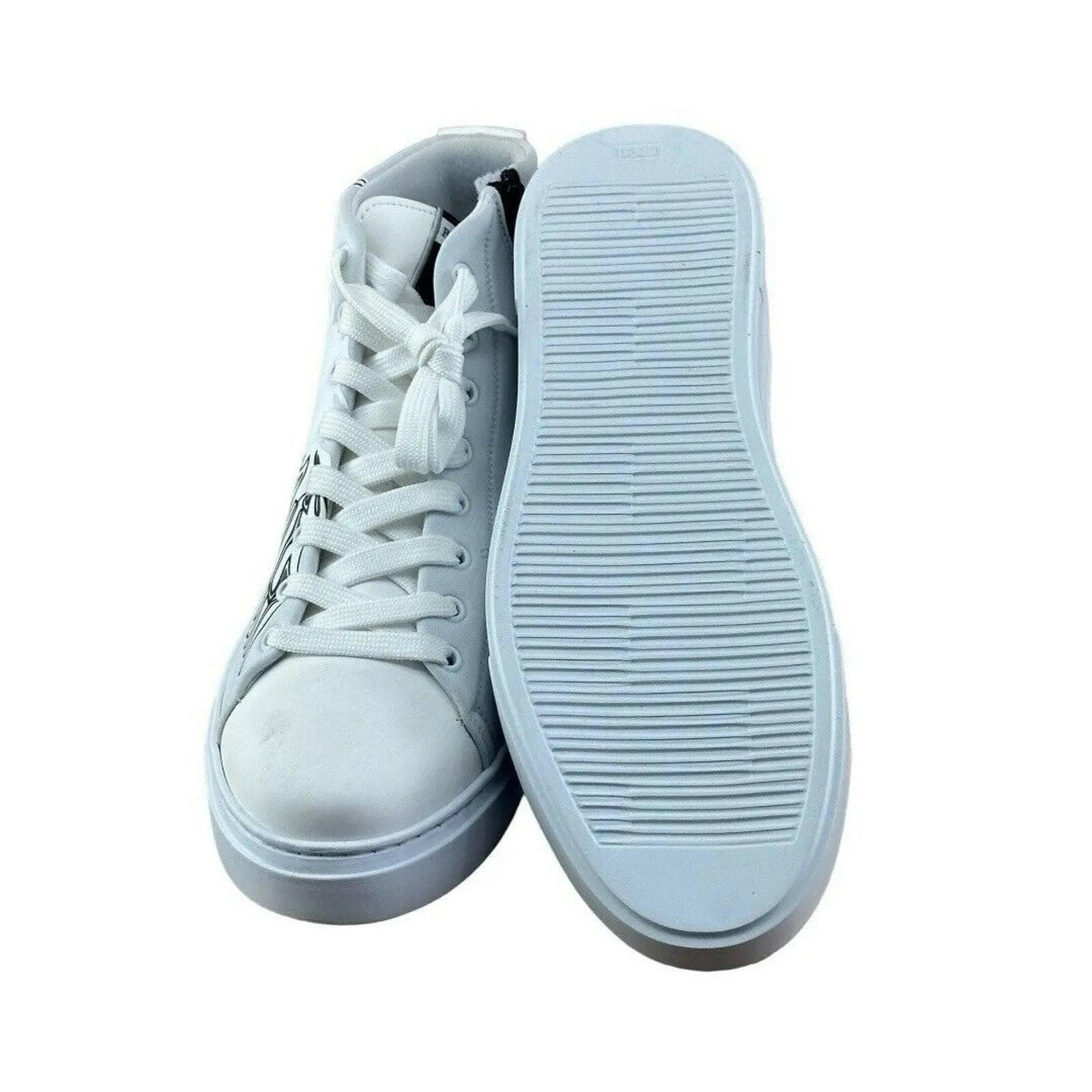 BRIAN MILLS Fashion Eagle High top Sneakers Men.