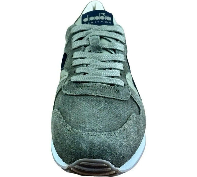 Diadora Heritage Nubuck Green  Sneaker Athletic Men.