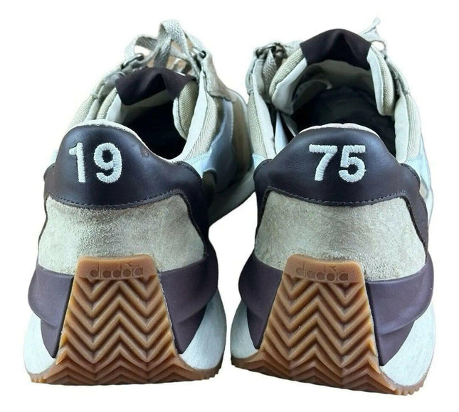 Diadora Heritage Brown Nubuck Sneakers Athletic Men.