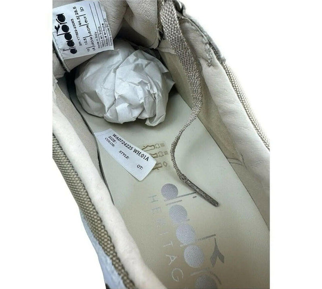 Diadora Heritage Brown Nubuck Sneakers Athletic Men.