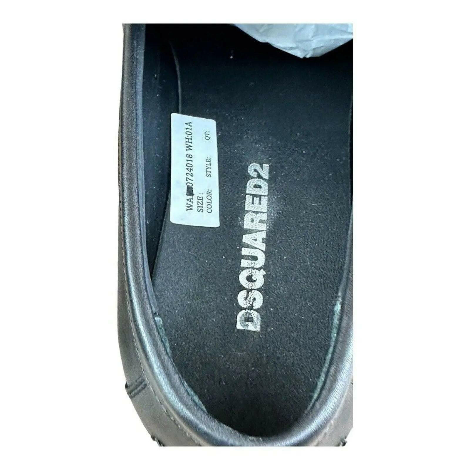 DSQUARED2 BEAU PENNY LOAFERS MEN (BLACK).