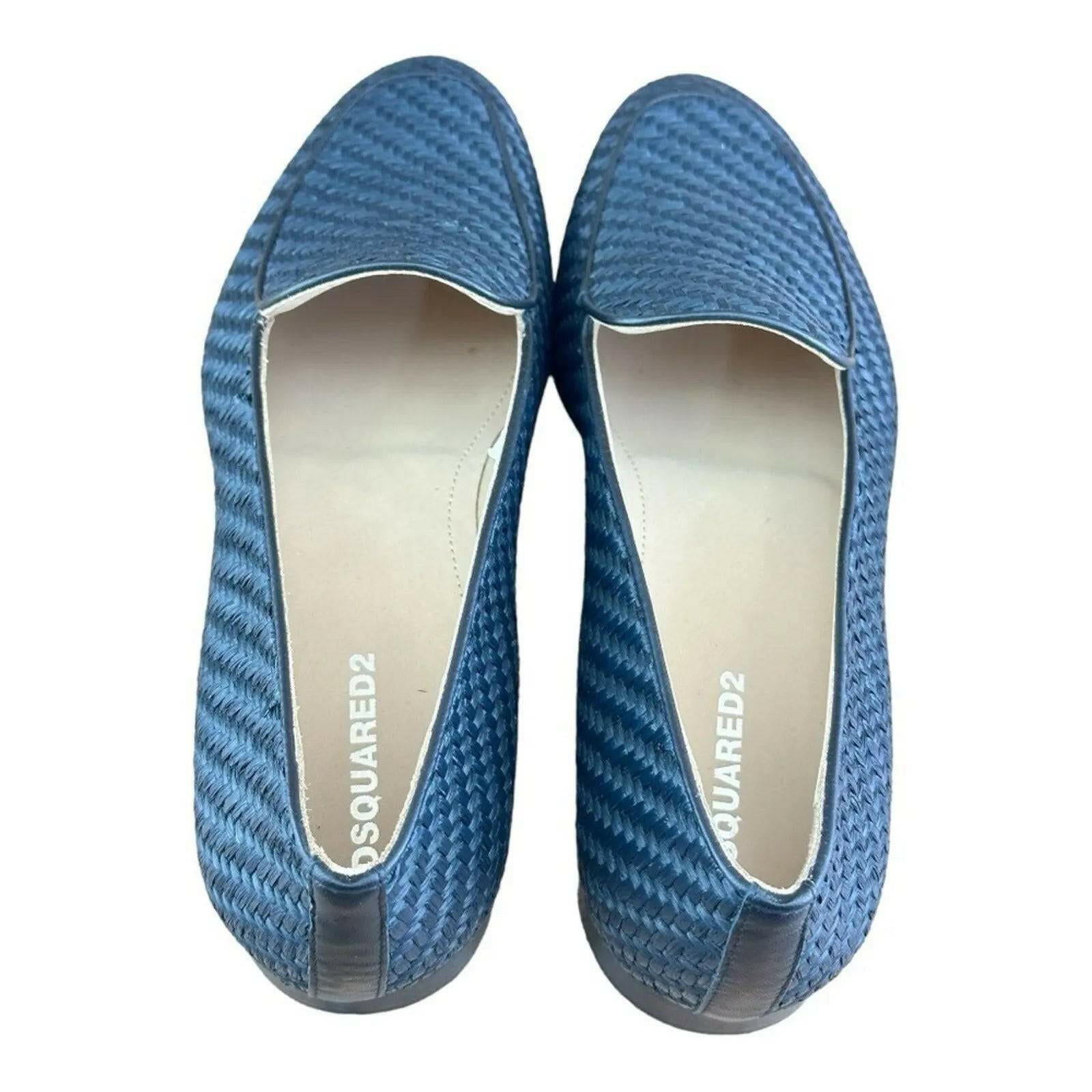 DSQUARED2 Midnights Blue Loafers Men.