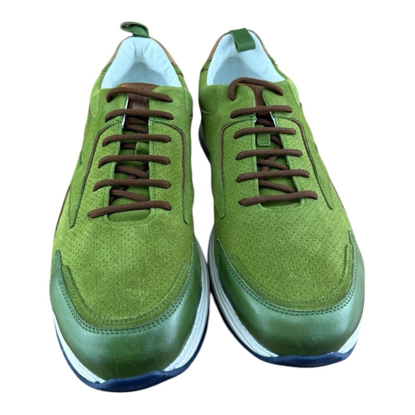 Galizio Torresi Men’s Designer Leather Casual Sneakers size 8.5-9|42 EU.