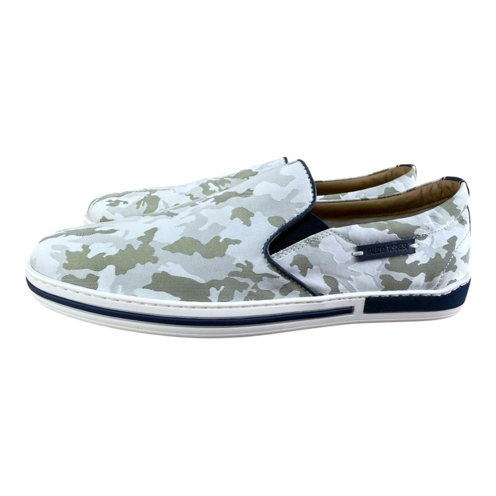 Galizio Torresi Slipper Men’s Camo Canvas Casual shoes Size US 9|42 EU.