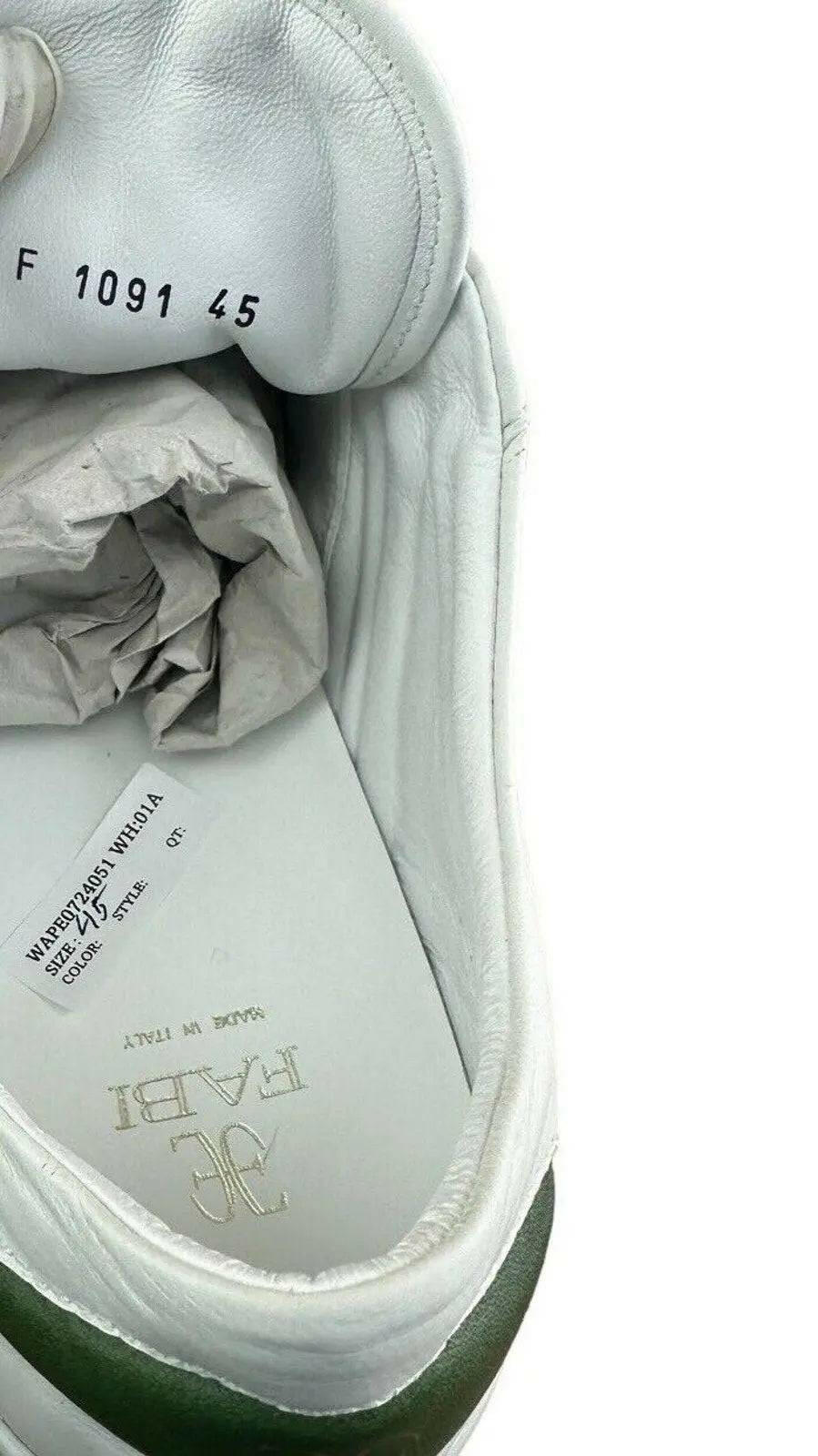 Fabi Men’s F1091 Classic White Sneaker MEN.