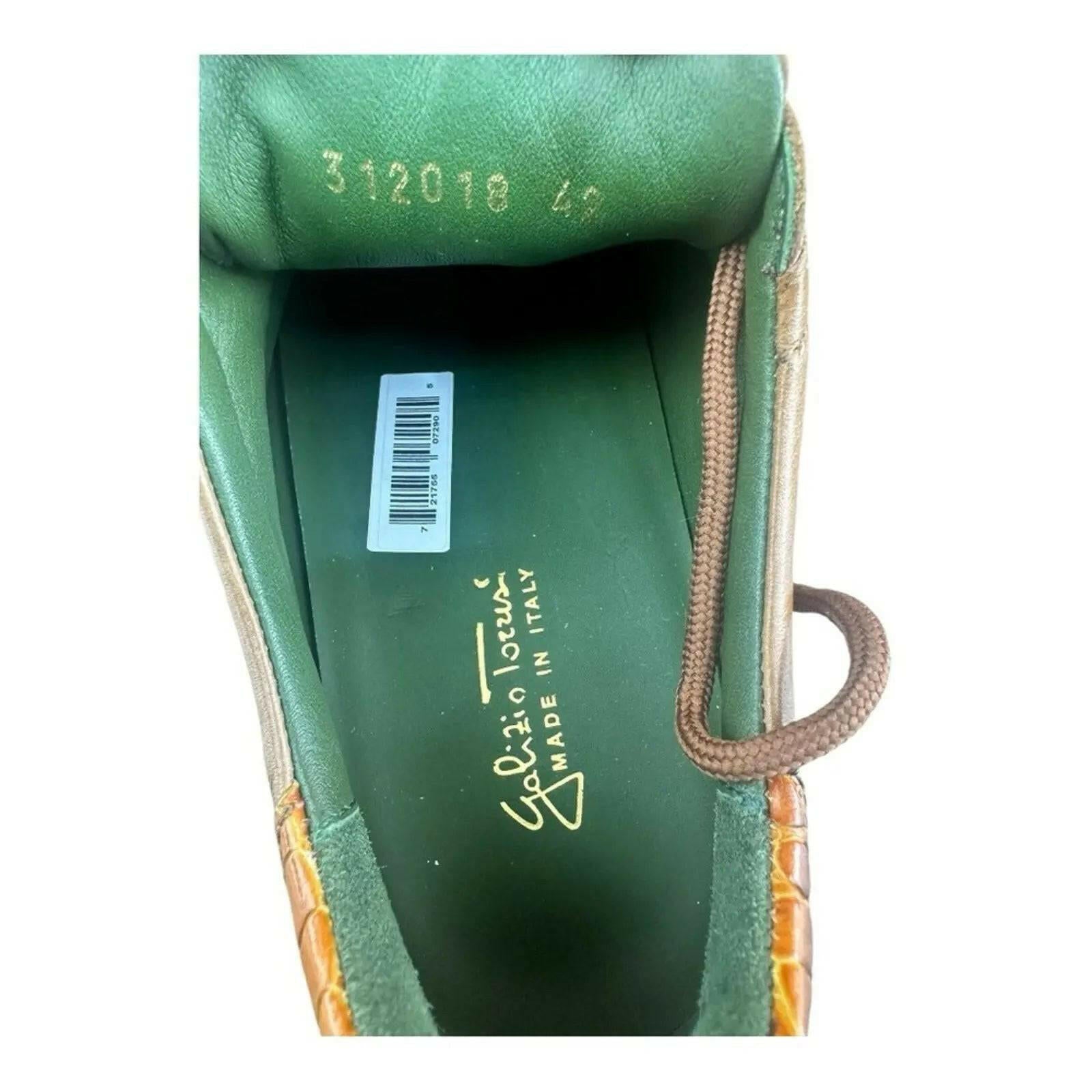 Galizio Torresi Men Sneaker FOUL PERLA Brown.