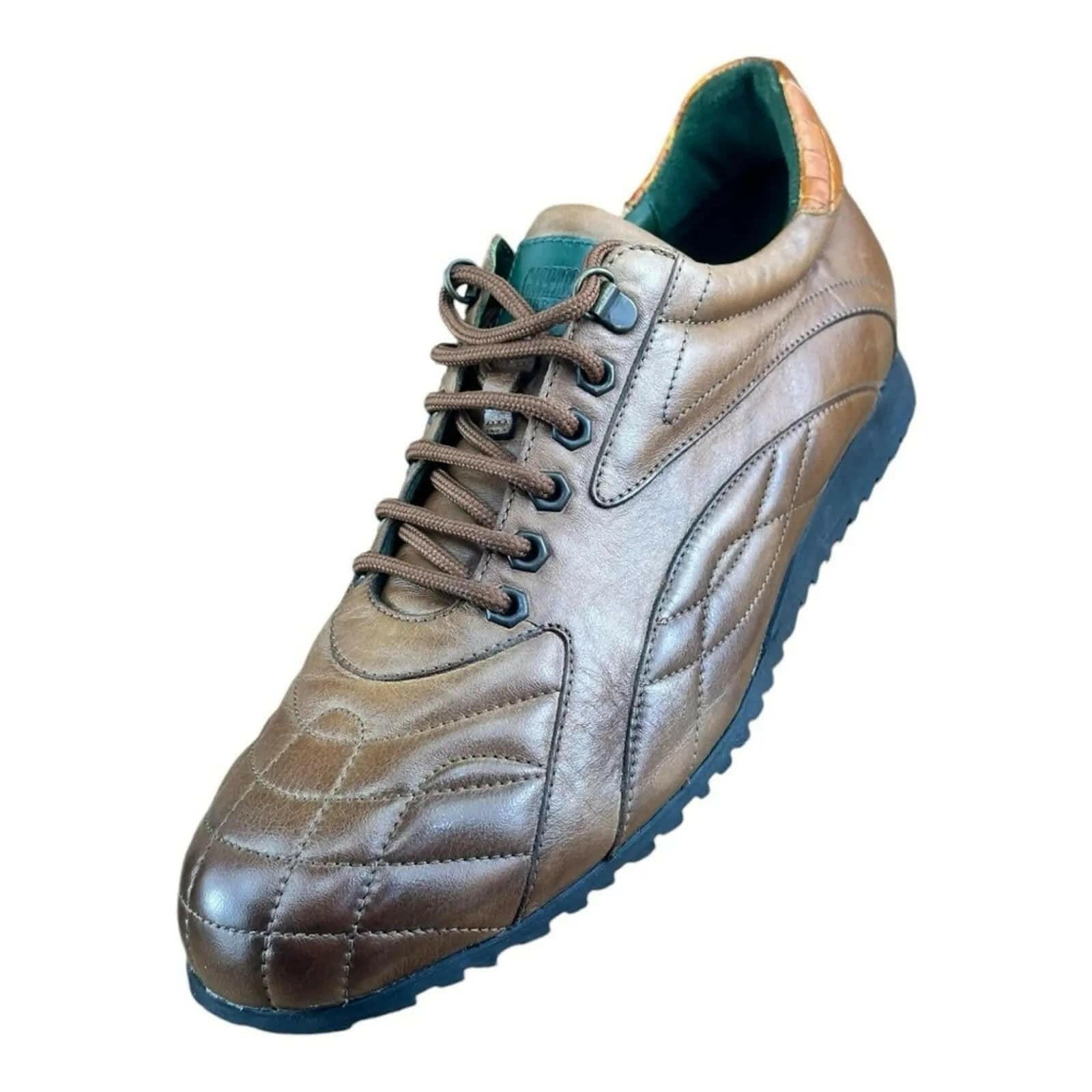 Galizio Torresi Men Sneaker FOUL PERLA Brown.