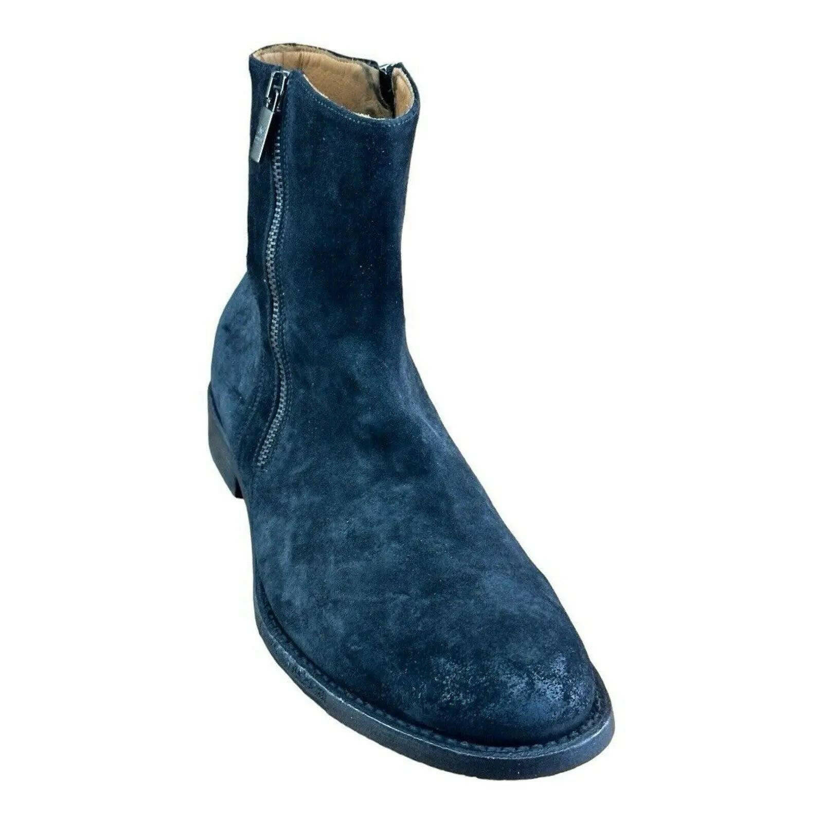 JO GHOST Black Men Ankle Chelsea Boots.