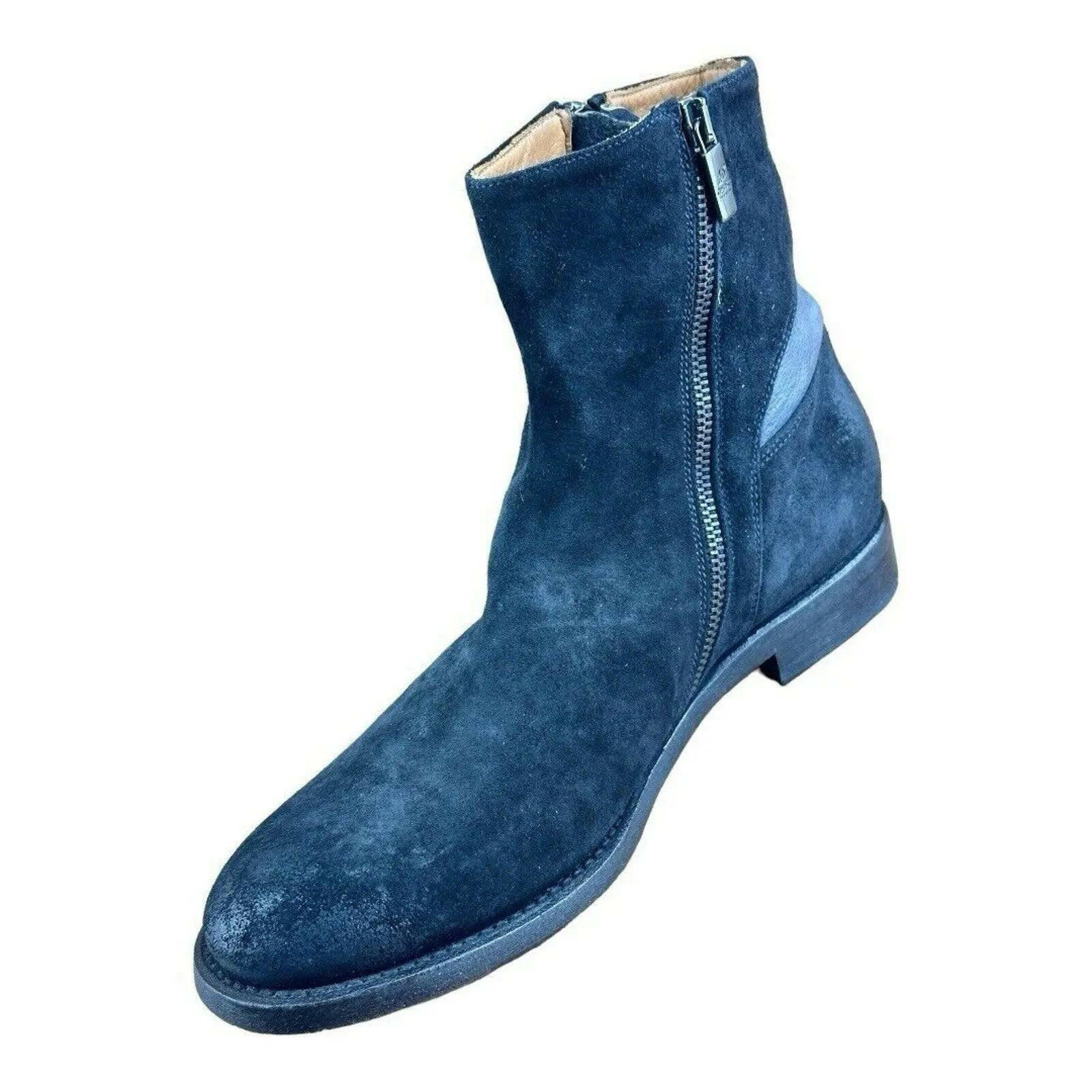 JO GHOST Black Men Ankle Chelsea Boots.