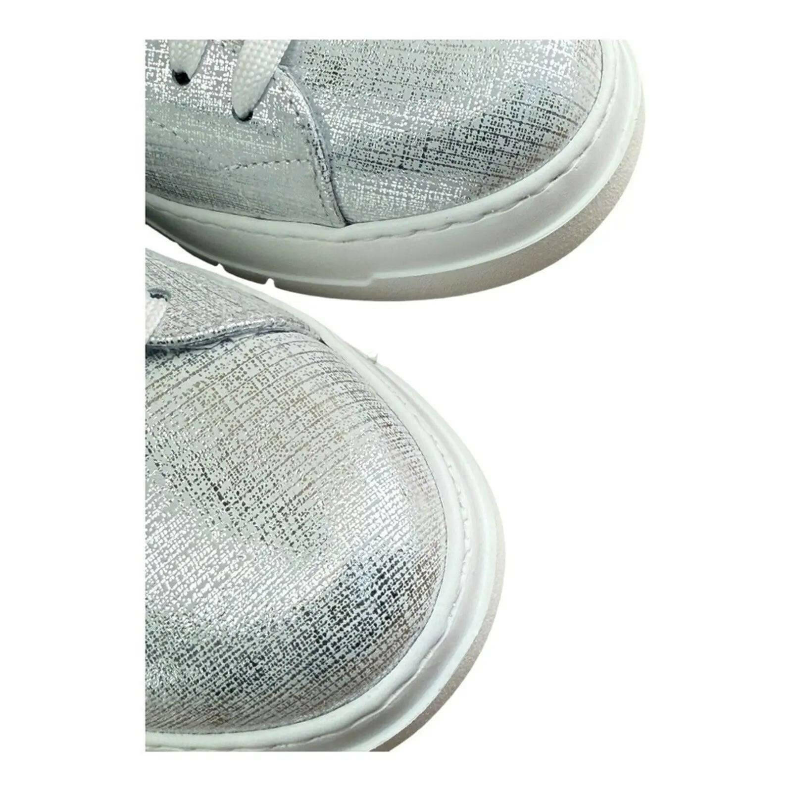 John Galliano Silver Live Sneaker (Women).