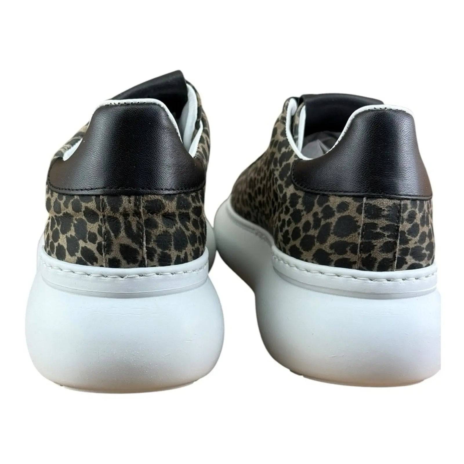 John Galliano Trimmed Leopard Sneaker Women.