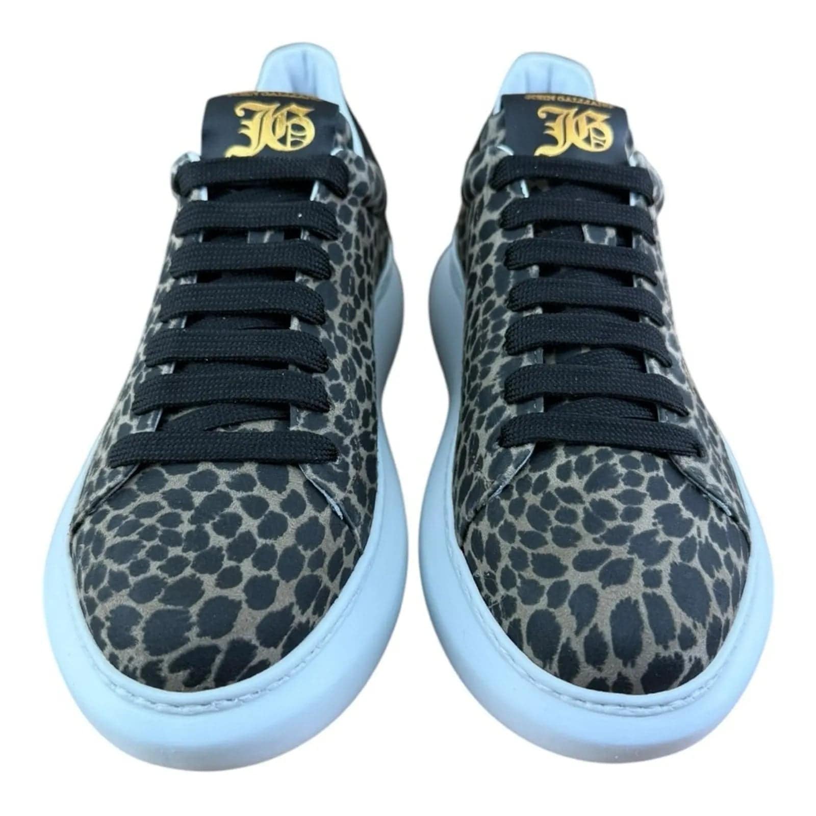 John Galliano Trimmed Leopard Sneaker Women.