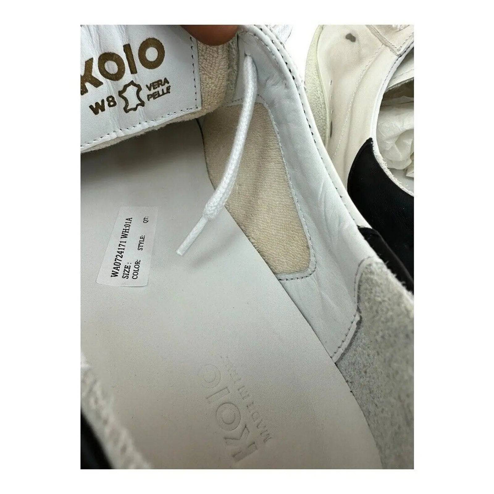 KOIO Fabro White Distressed Women.
