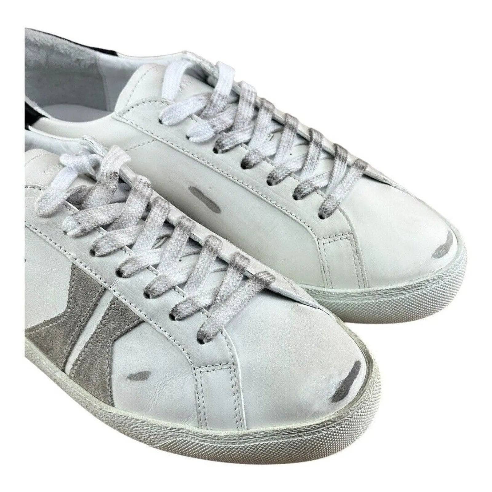 KOIO Fabro White Distressed Women.