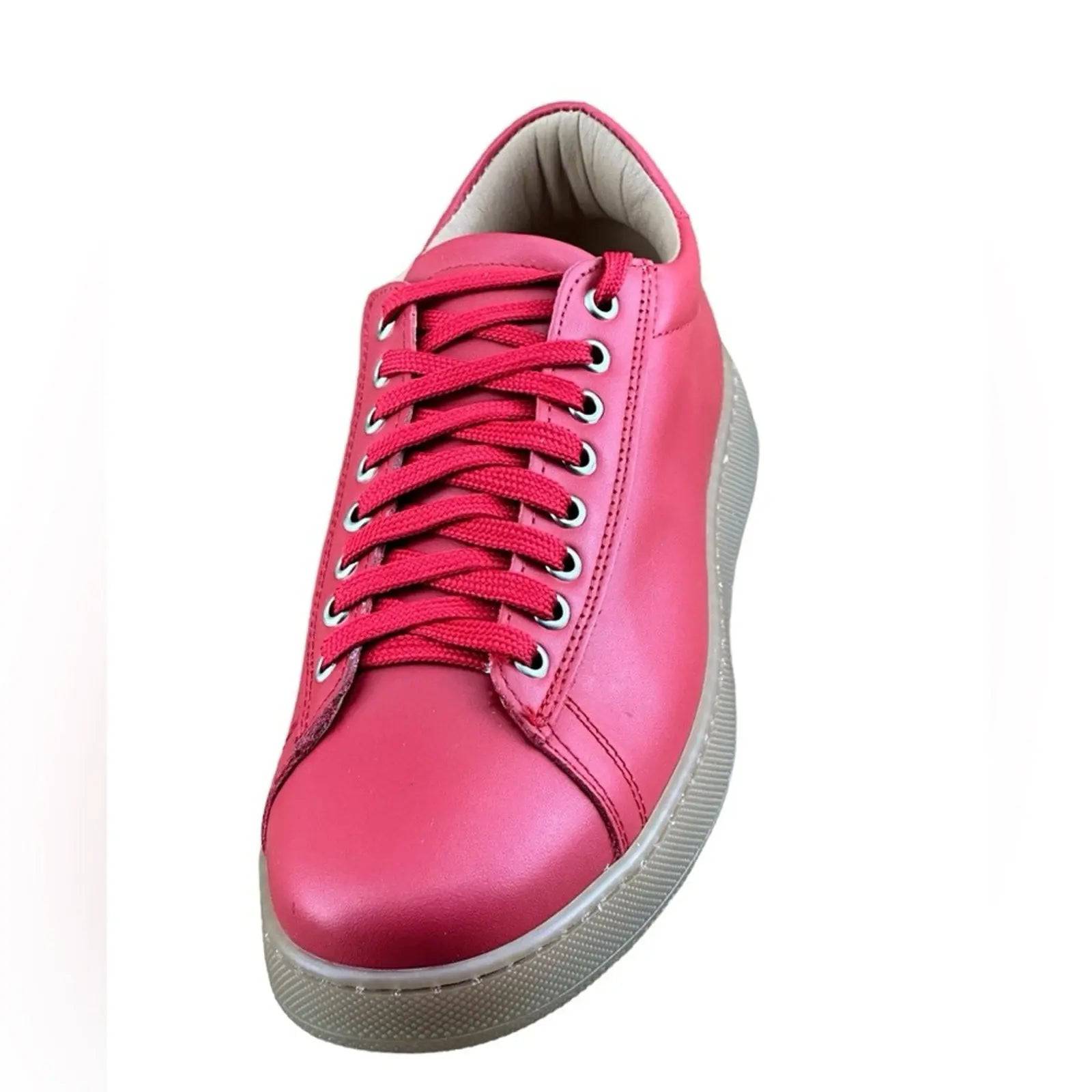 Made in Italy Red shoes Red Sneakers Men.