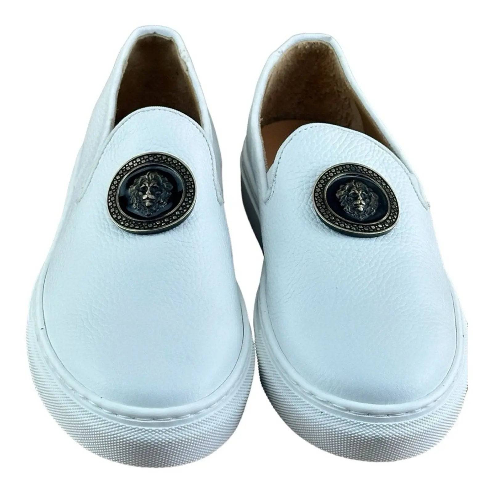 Re Ferdinando slip-ons Sneaker Medusa the lion.
