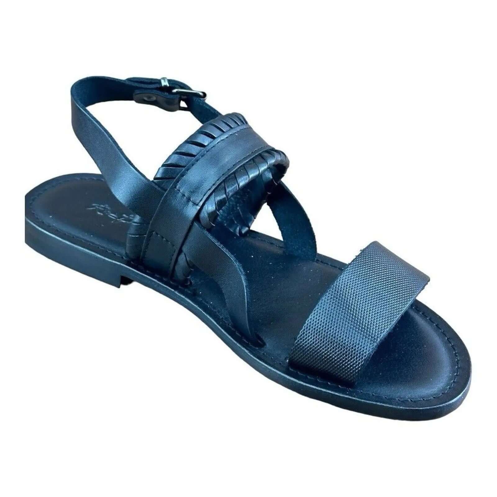Re Ferdinando Strappy Slingback Gladiator Sandal.