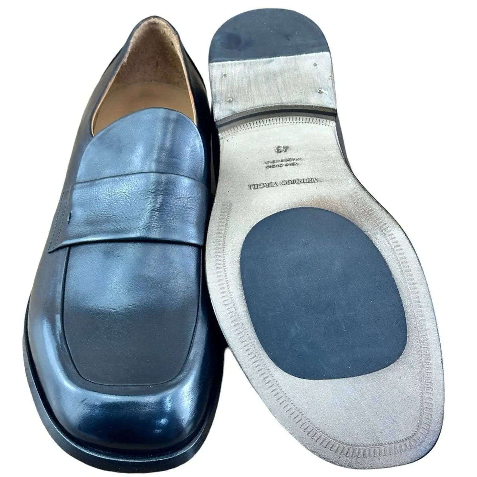 Vittorio Virgili Arizona 878B Black Loafers Men.