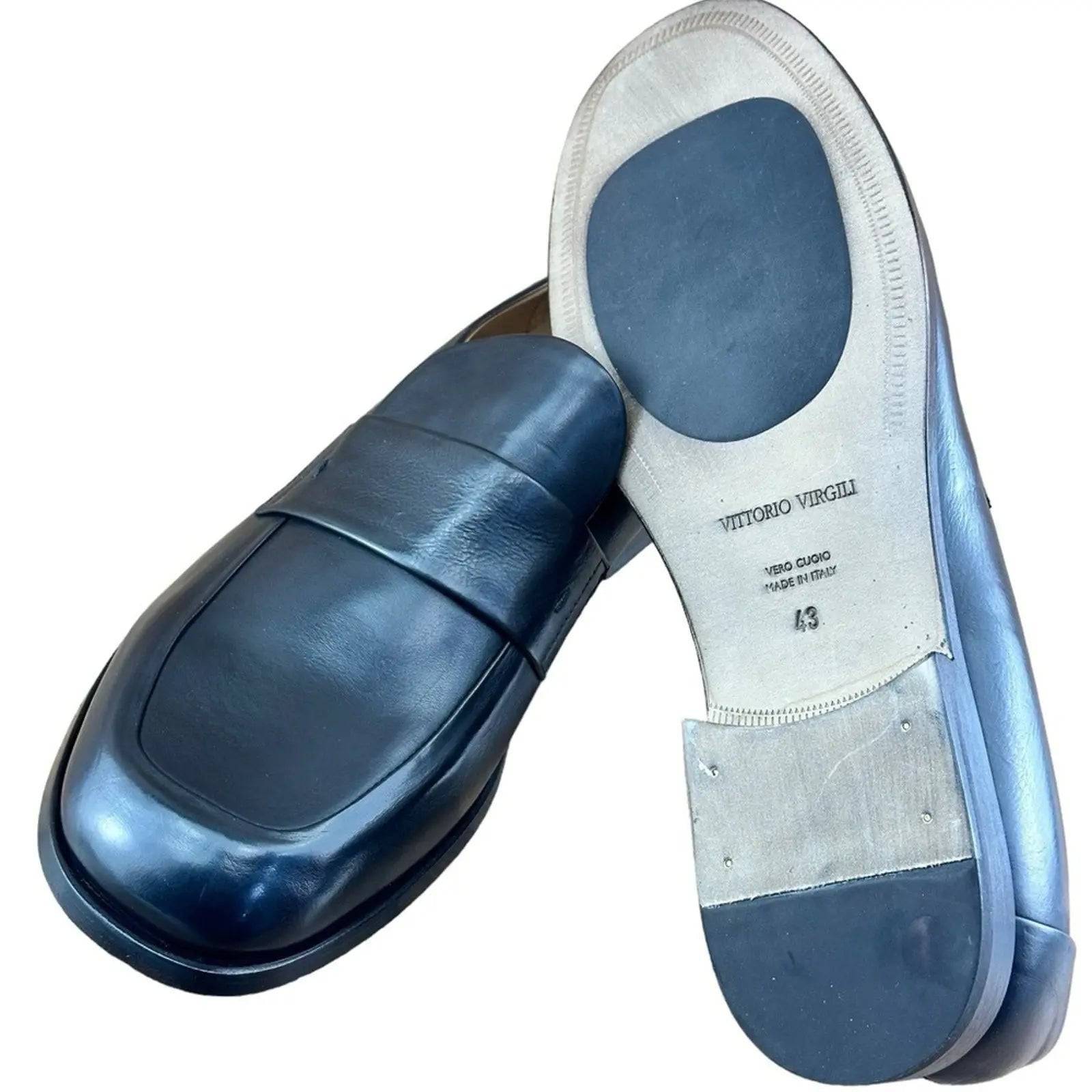 Vittorio Virgili Arizona 878B Black Loafers Men.
