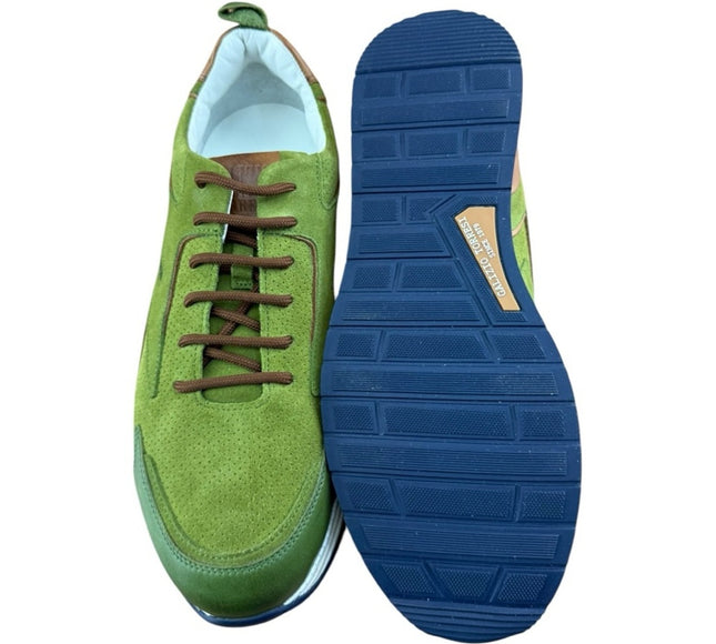 Galizio Torresi Men’s Designer Leather Casual Sneakers size 8.5-9|42 EU.