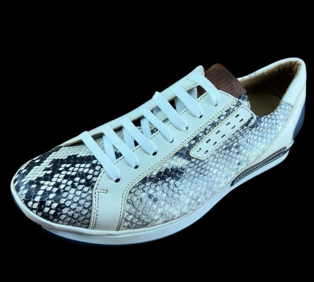 Galizio Torresi Sneaker Men 1198 python  Leather Sneakers.
