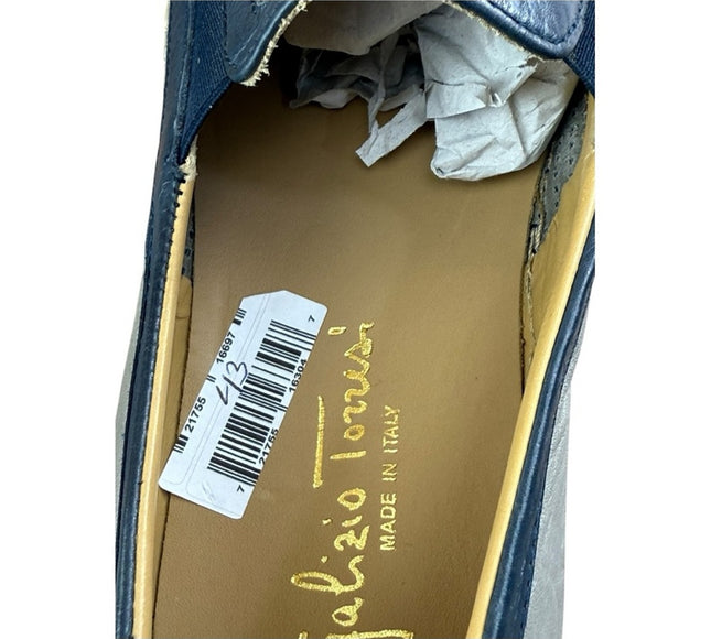 Galizio Torresi Slipper Men’s suede l Gray Casual shoes Size US 9|42 EU.