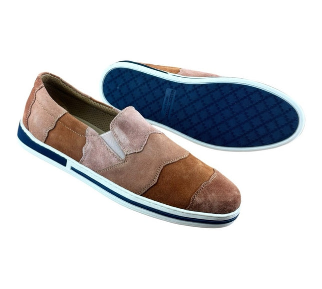 Galizio Torresi Slipper Men’s suede Brown   Casual shoes Size US 9|42 EU.