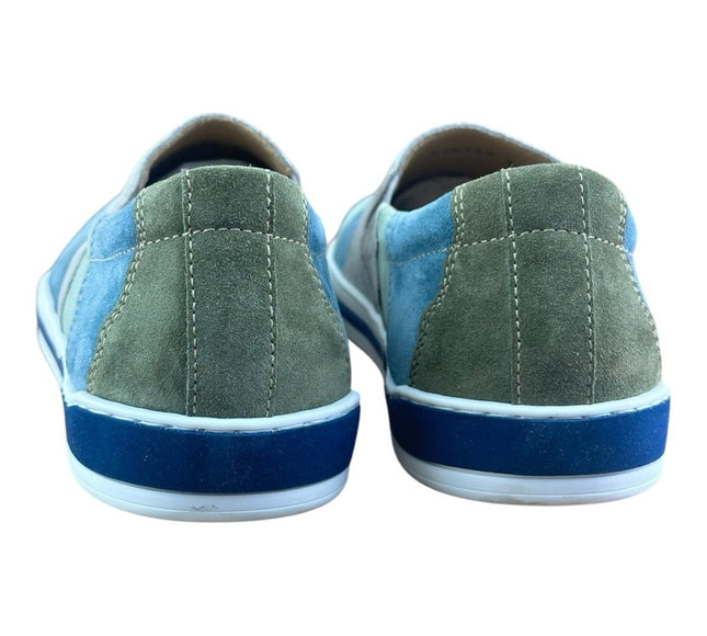 Galizio Torresi Slipper Men’s suede Green Casual shoes Size US 9|42 EU.