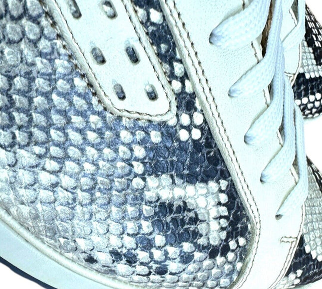 Galizio Torresi Sneaker Men 1198 python  Leather Sneakers.