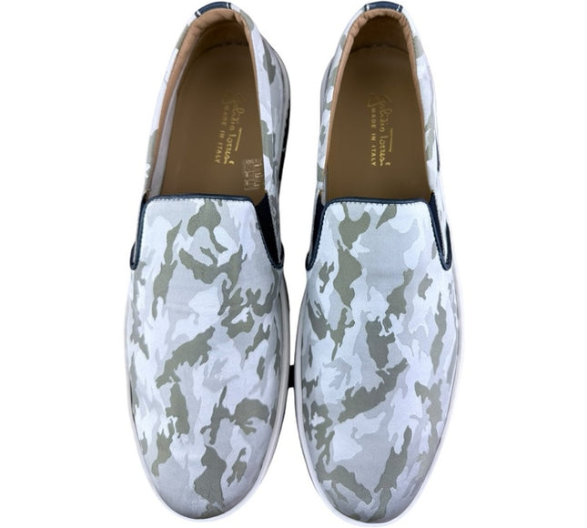 Galizio Torresi Slipper Men’s Camo Canvas Casual shoes Size US 9|42 EU.