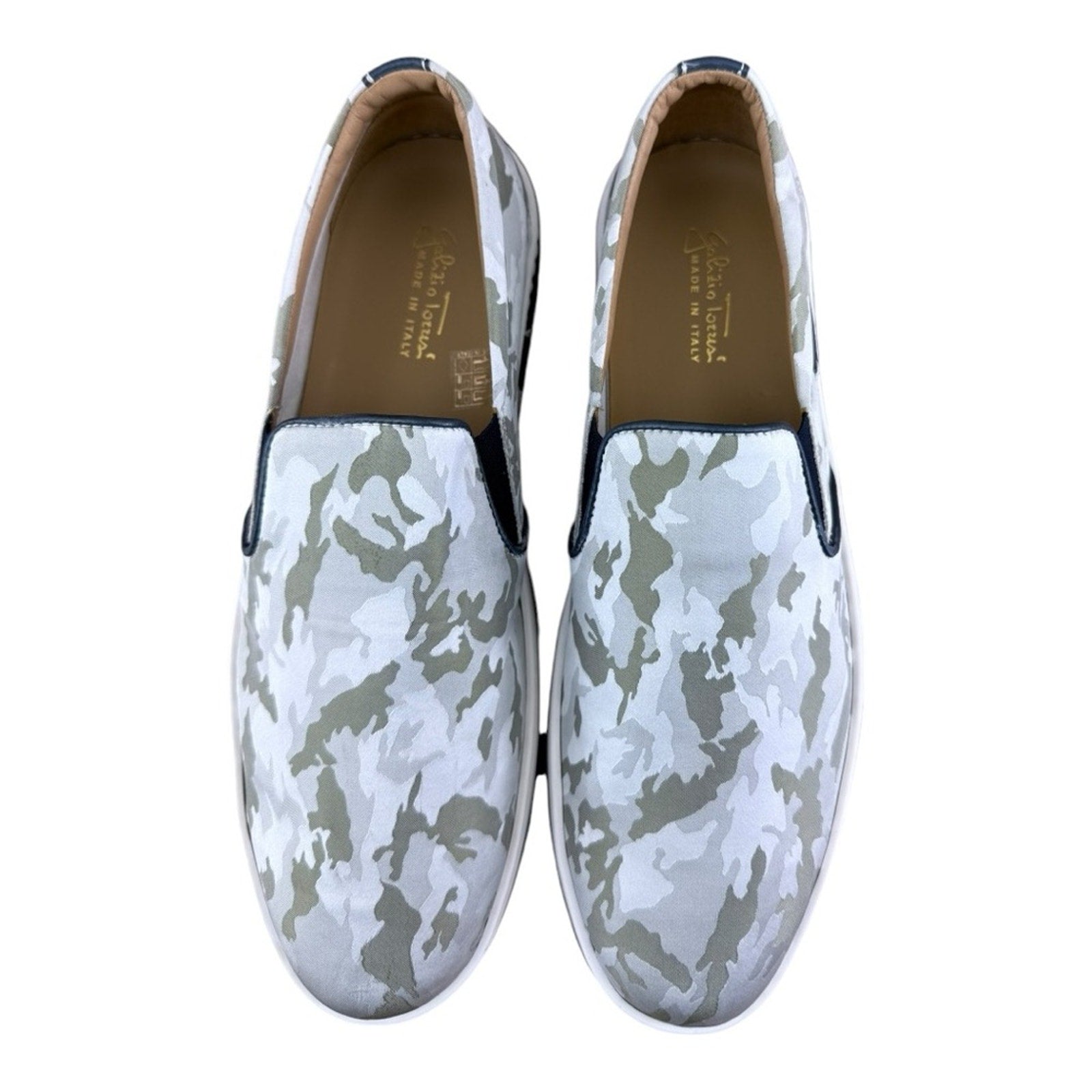 Galizio Torresi Slipper Men’s Camo Canvas Casual shoes Size US 9|42 EU.