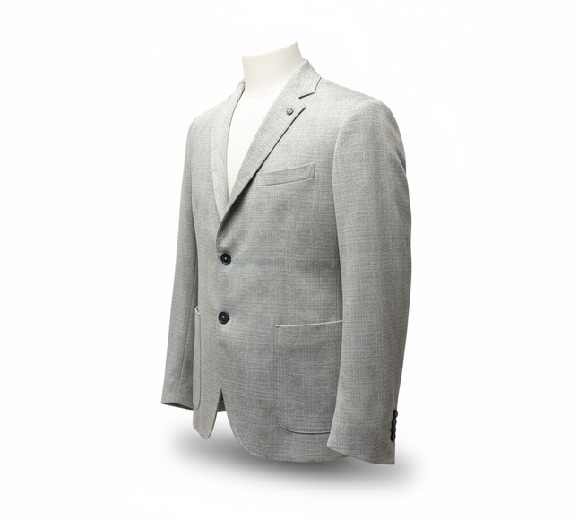 Alessandro Gilles Plaid Linen Blazer