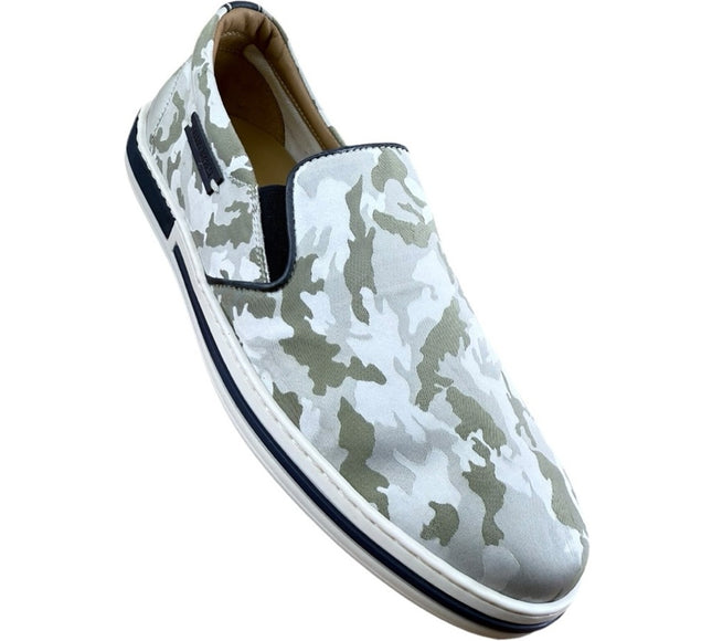 Galizio Torresi Slipper Men’s Camo Canvas Casual shoes Size US 9|42 EU.