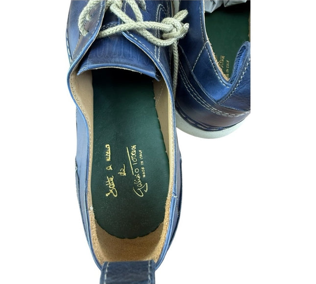 Galizio Torresi Sneaker  casual shoes Navy Blue.