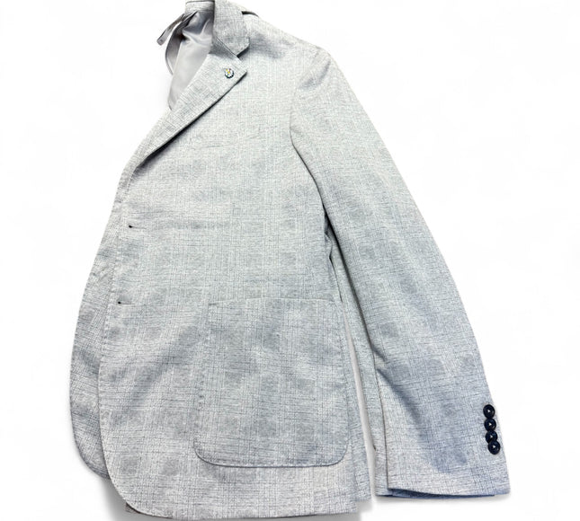 Alessandro Gilles Plaid Linen Blazer