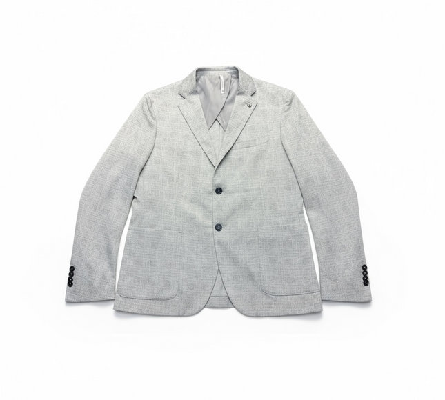 Alessandro Gilles Plaid Linen Blazer