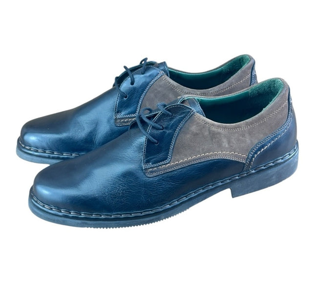 Galizio Torresi Latex Men's Derby Shoes.