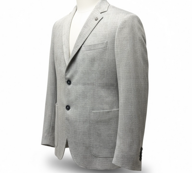 Alessandro Gilles Plaid Linen Blazer - AZINIZY 