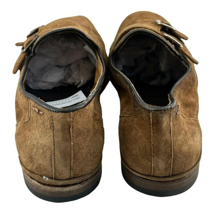 ALEXANDER HOTTO Vintage Effect Double Monk strap Loafer (Men's ) - AZINIZY 